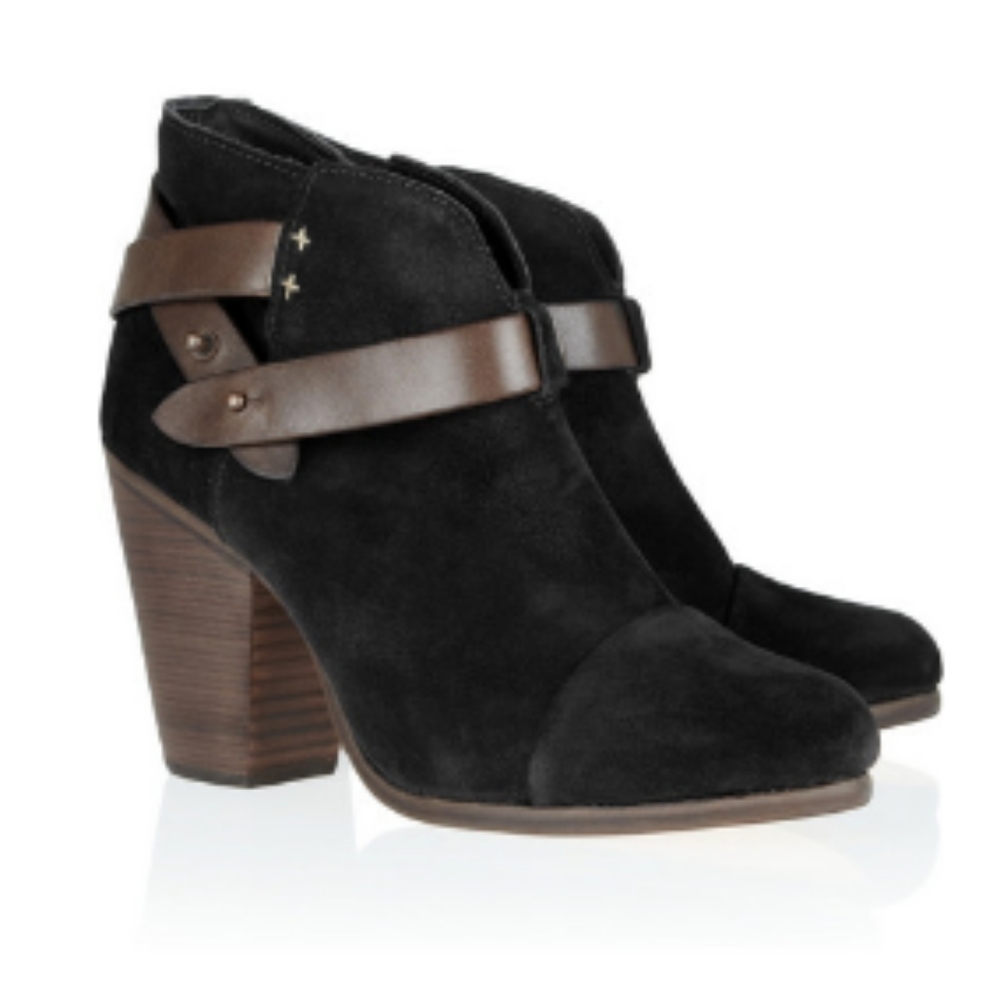 Rag & Bone Harrow bootie Italian leather suede